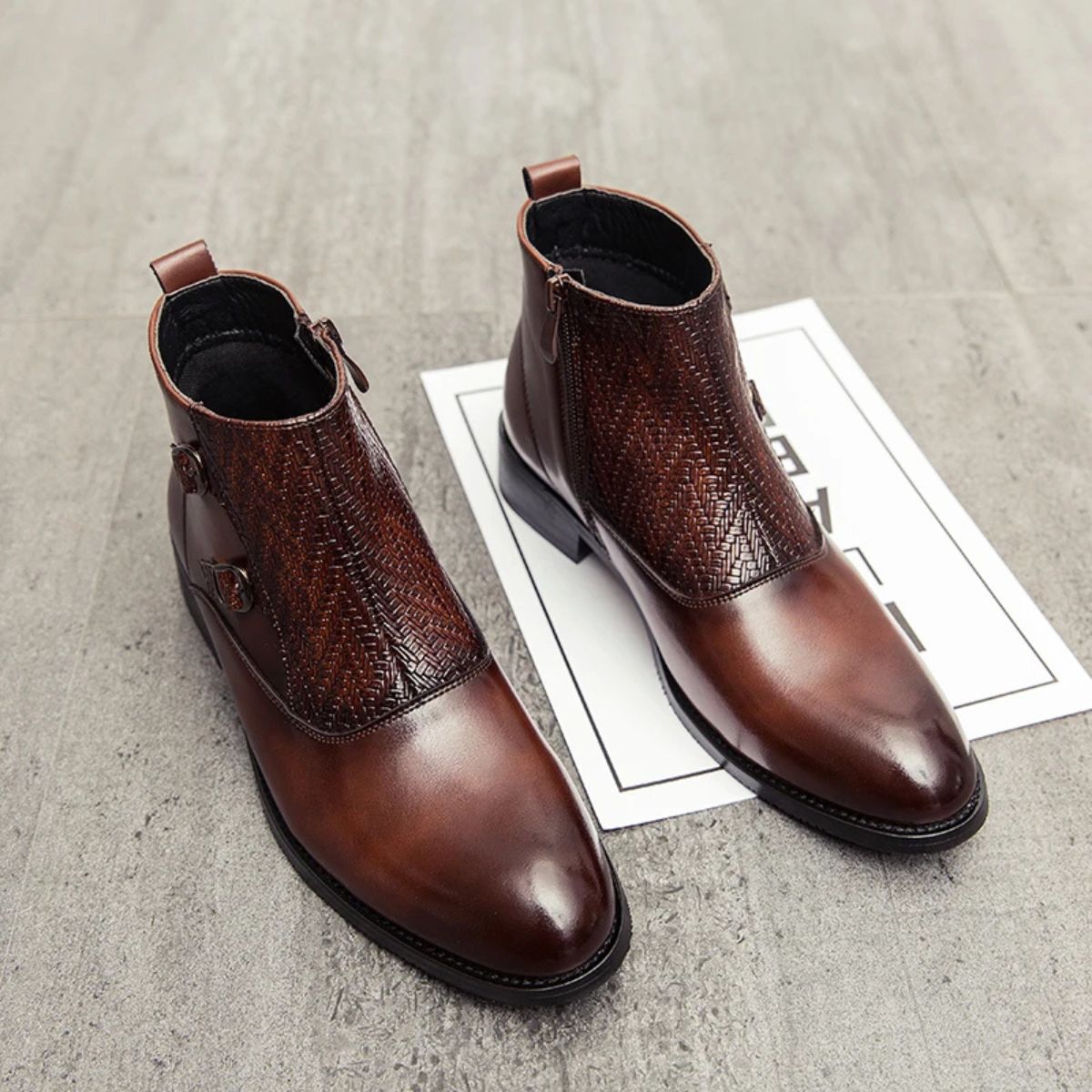 The Oxford Elegant Chelsea Boots for Men - Winter Luxury Business Shoes