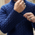 The Stirling Men's Textured Knit Winter Jumper