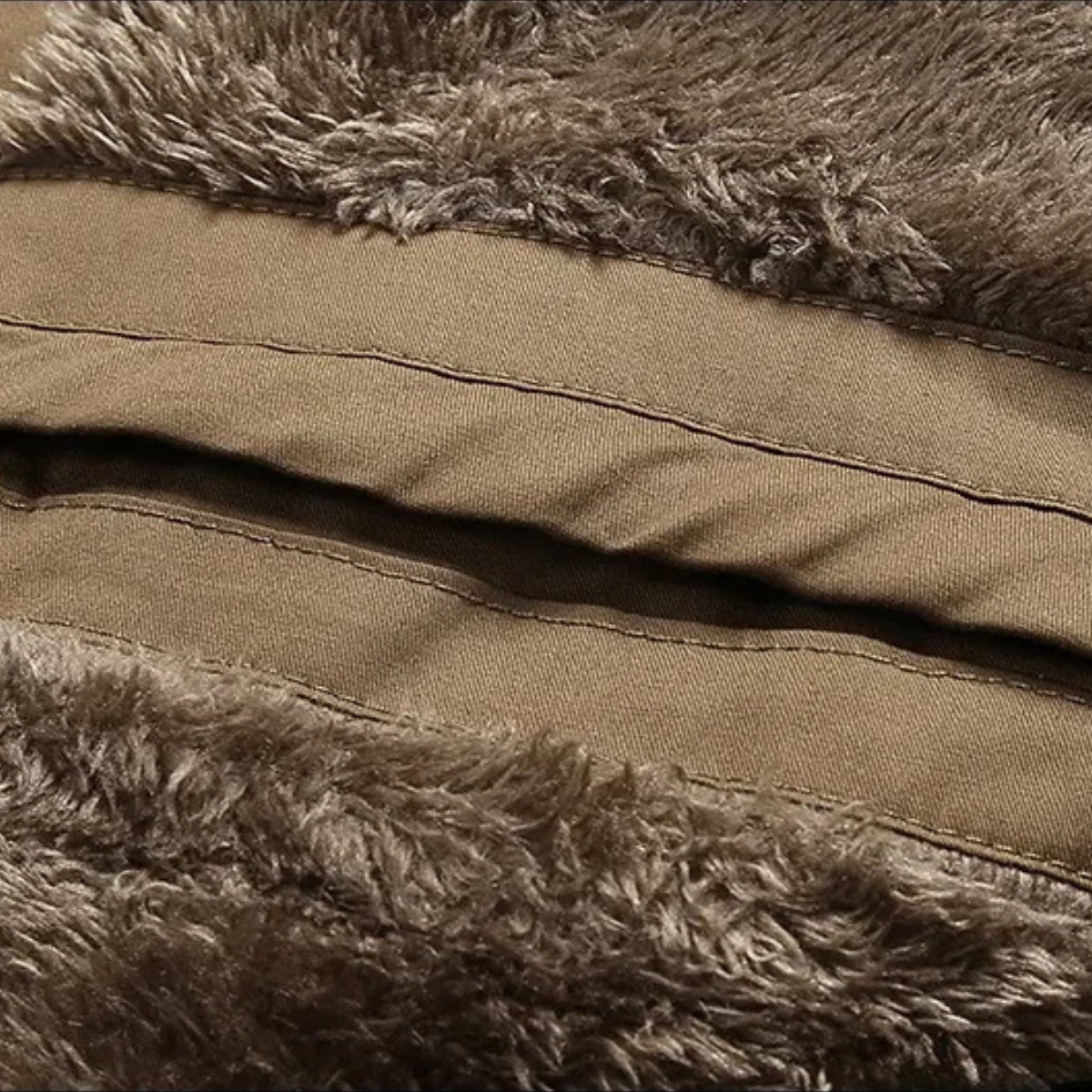 The Manchester Men’s Wam Hooded Winter Parka Coat with Fur Trim