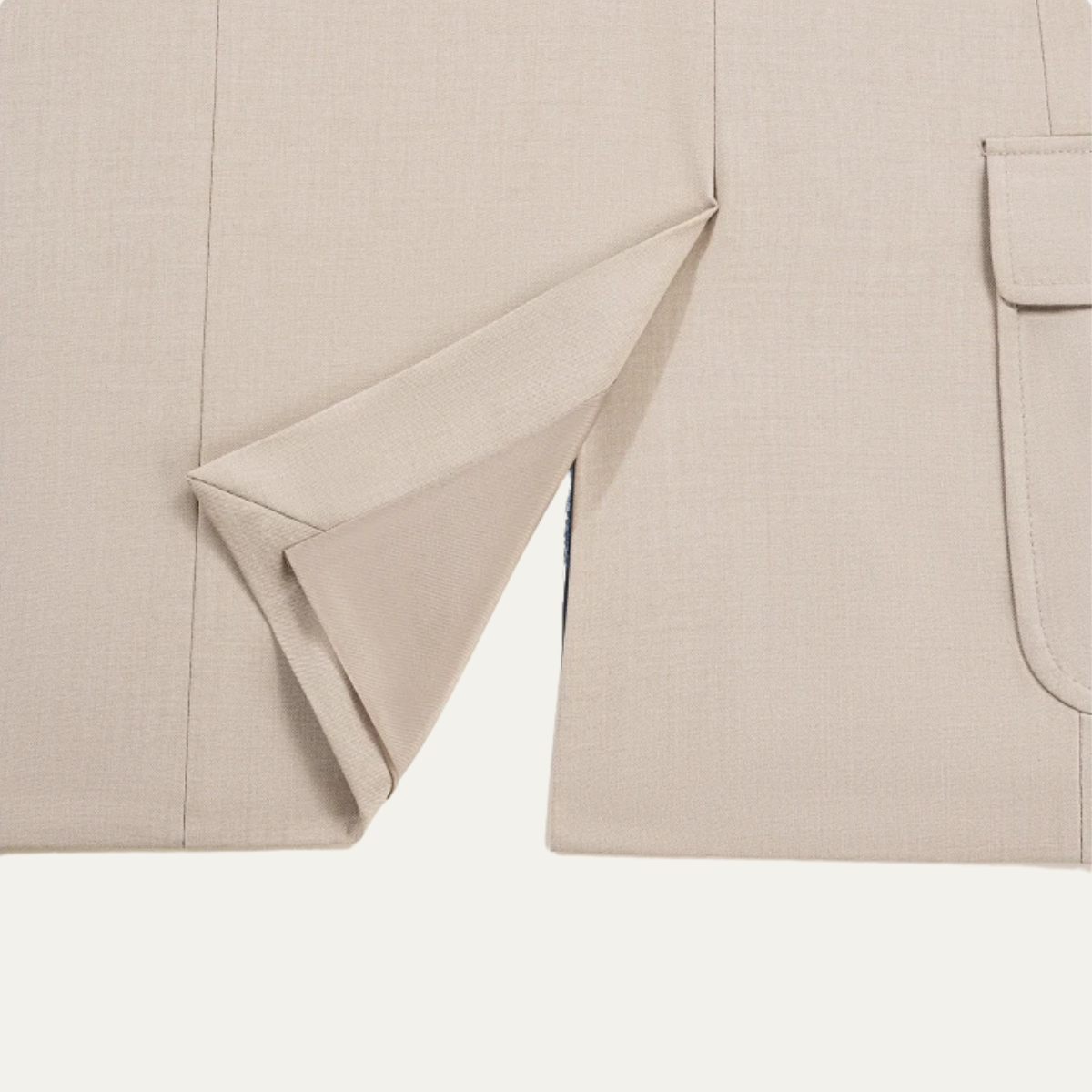 The Sassuolo Men's Military Style Suit Set – Slim Fit Jacket & Trousers