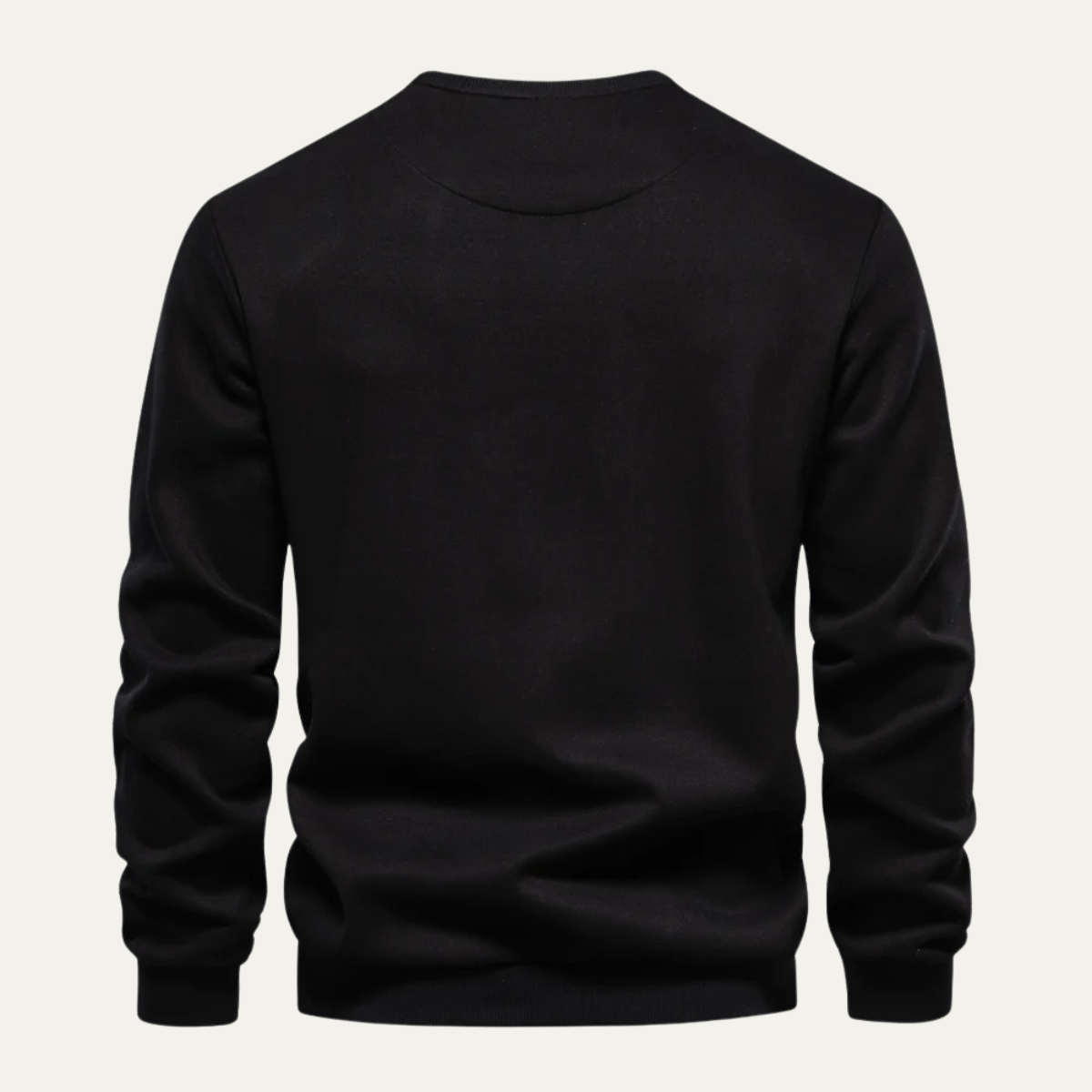 The Glasgow Men's Casual Crew Neck Jumper with Chest Pocket