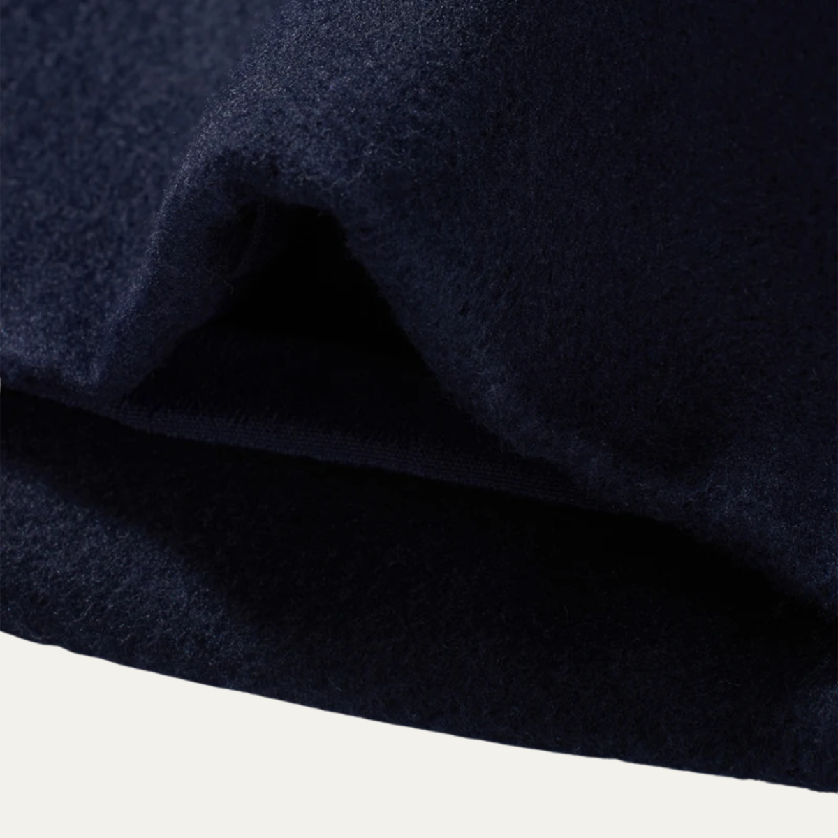 The Durham Men’s Warm Winter Navy Blue Wool Duffle Coat