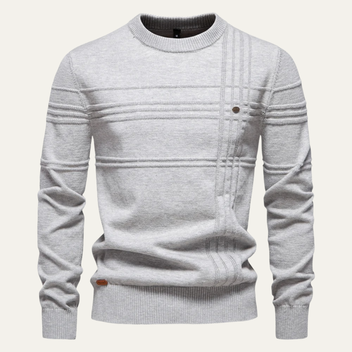 The Brighton Men’s Classic Crew Neck Knit Jumper