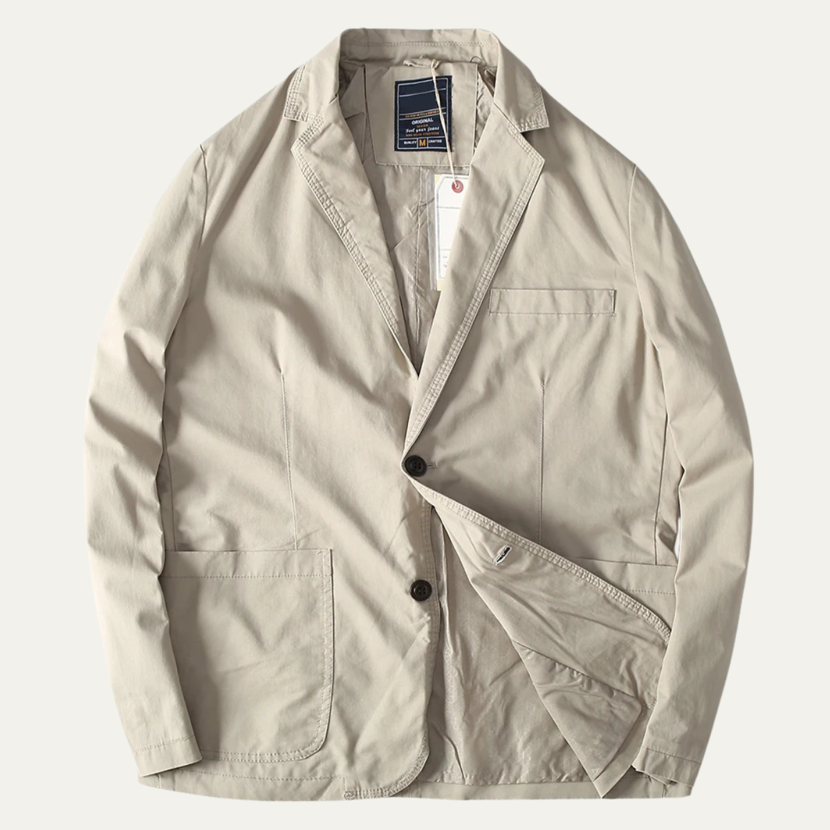 The Corniglia Men's Lightweight Smart Casual Cotton Blazer