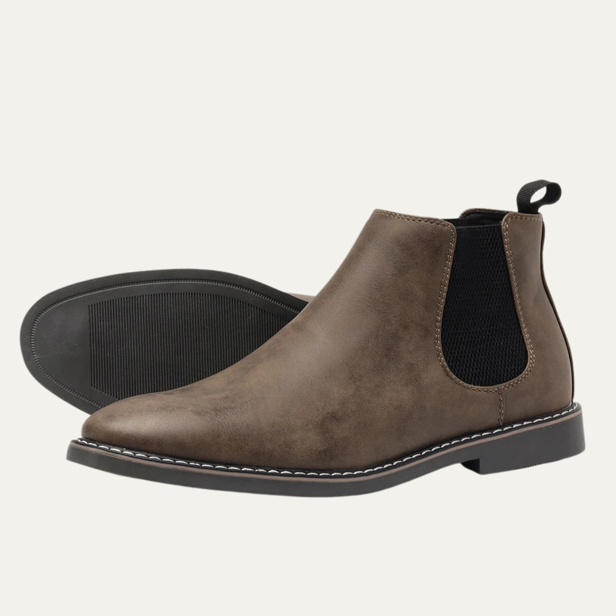The Treviso Men's Retro Smart Casual Slip On Chelsea Boots