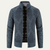 The Alford Men's Knitted Winter Zip  Cardigan