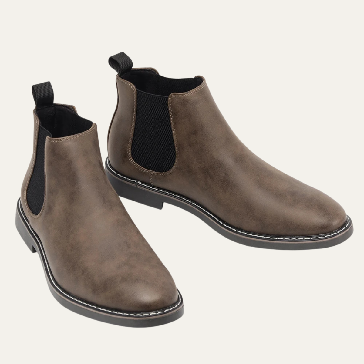 The Treviso Men&#39;s Retro Smart Casual Slip On Chelsea Boots