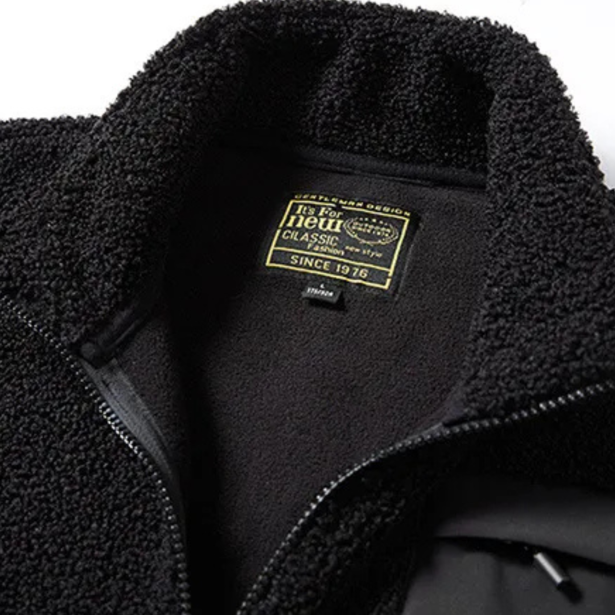 The Porta Venezia Men’s Thick Fleece Winter Warm Zip Up Jacket