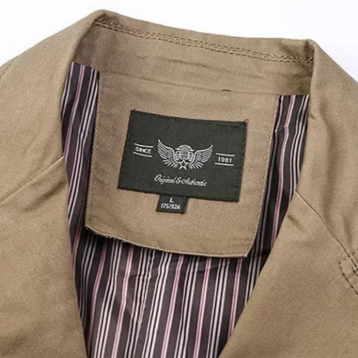 The Soverato Men’s Casual Lightweight Cotton Blazer Jacket