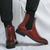 The Cobblestone Men’s Classic Ankle Slip On Leather Boots
