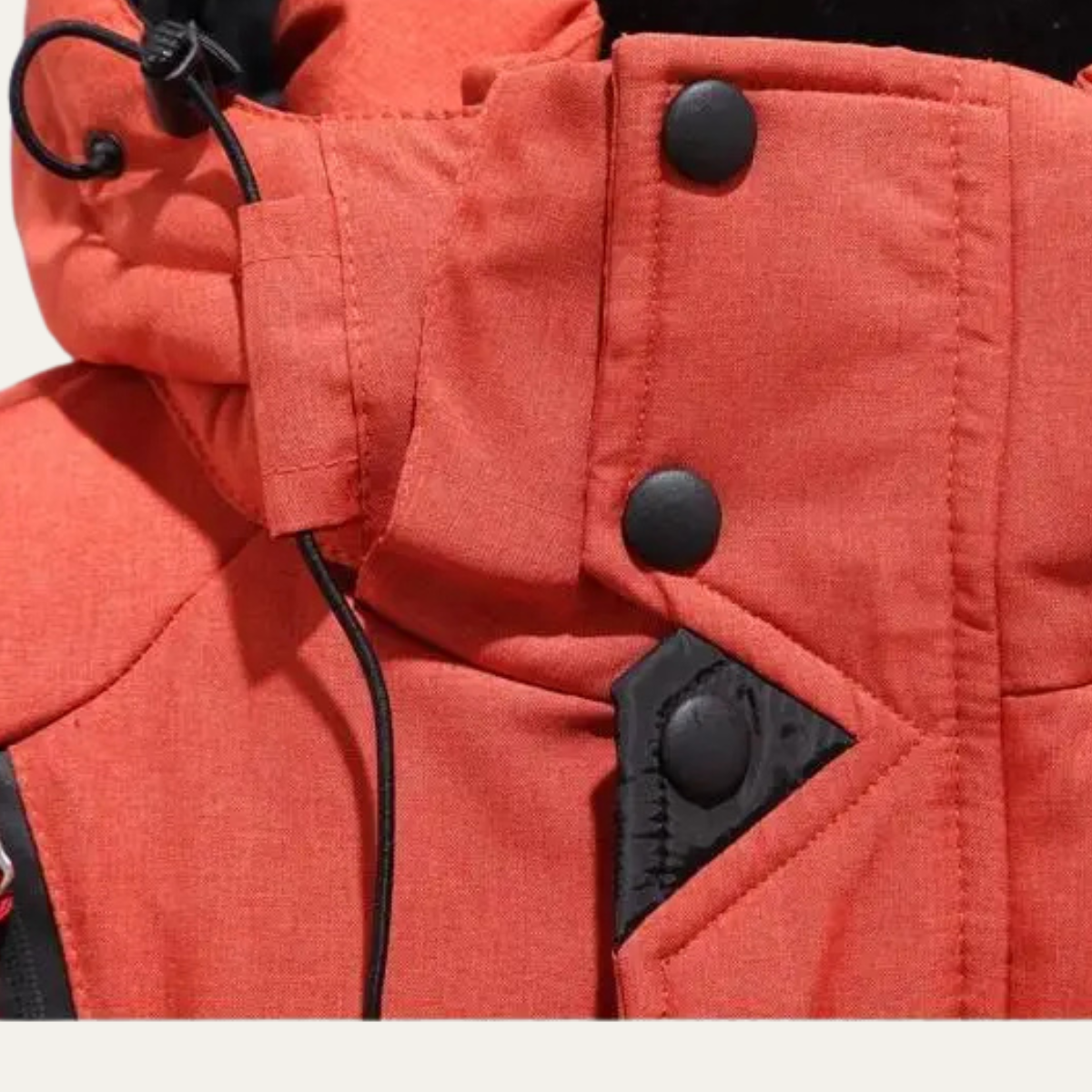 The Conwy Men’s Warm Hooded Puffer Outdoor Jacket