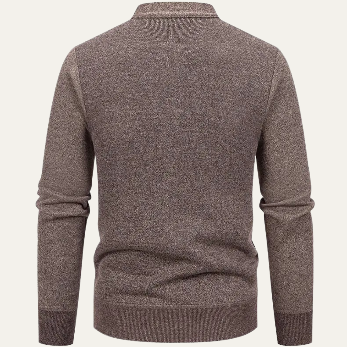 The Llangollen Men's Button Up Casual Knit Cardigan with Pockets