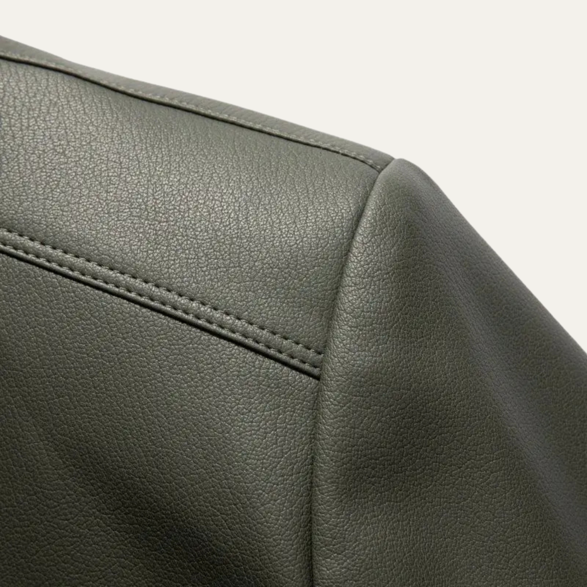 The Burford Men’s Premium Leather Casual Stand Collar Jacket