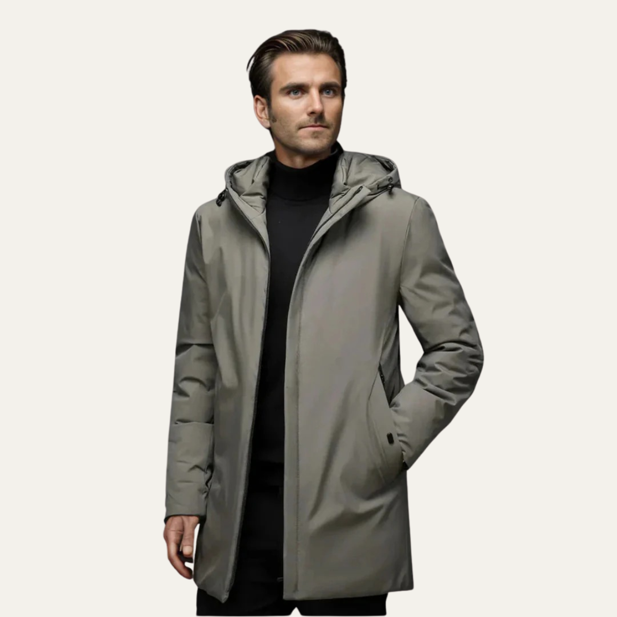 The Maybach Men’s Waterproof Winter Parka Coat Jacket with Hood