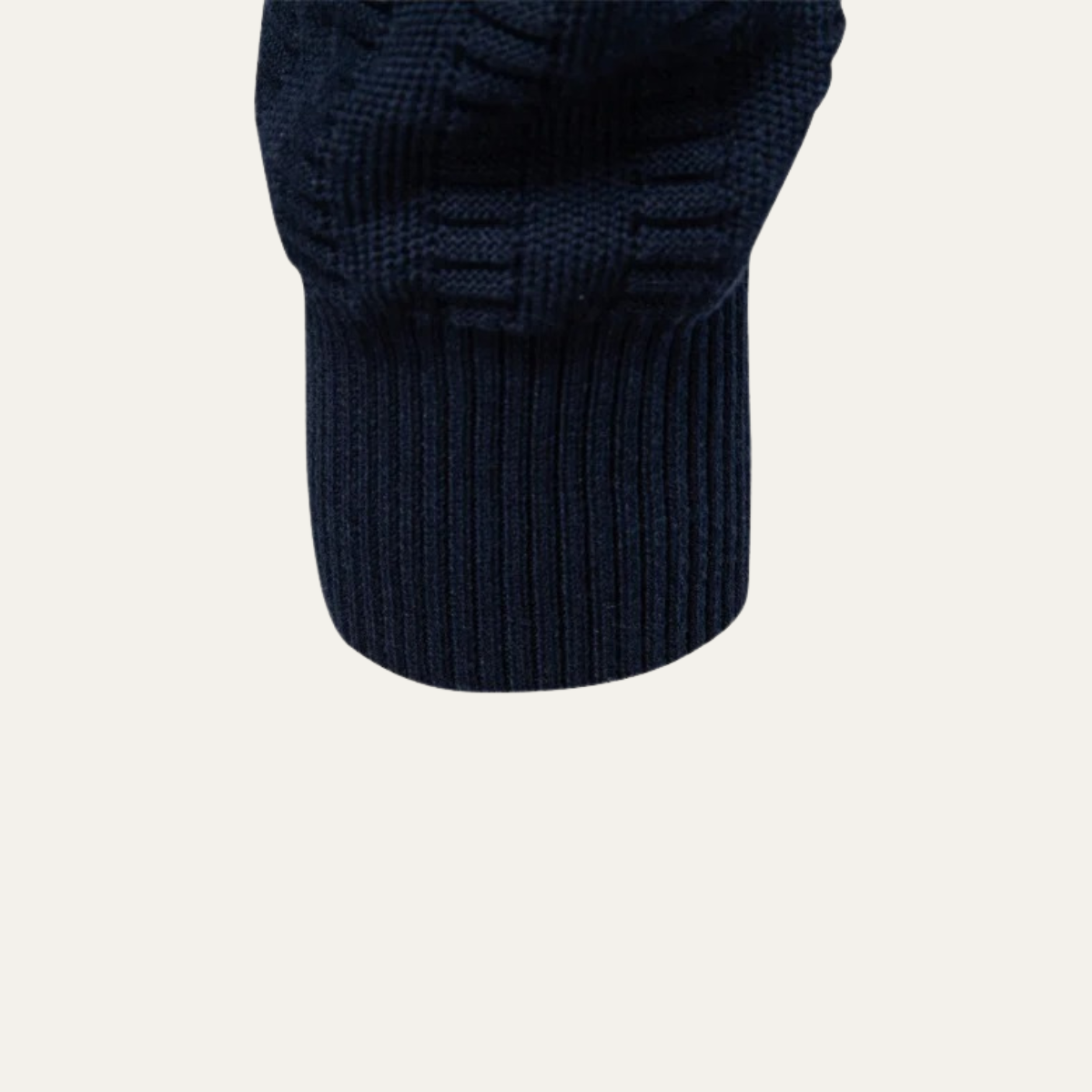 The Cotswold Men’s Half Zip Knit Winter Jumper