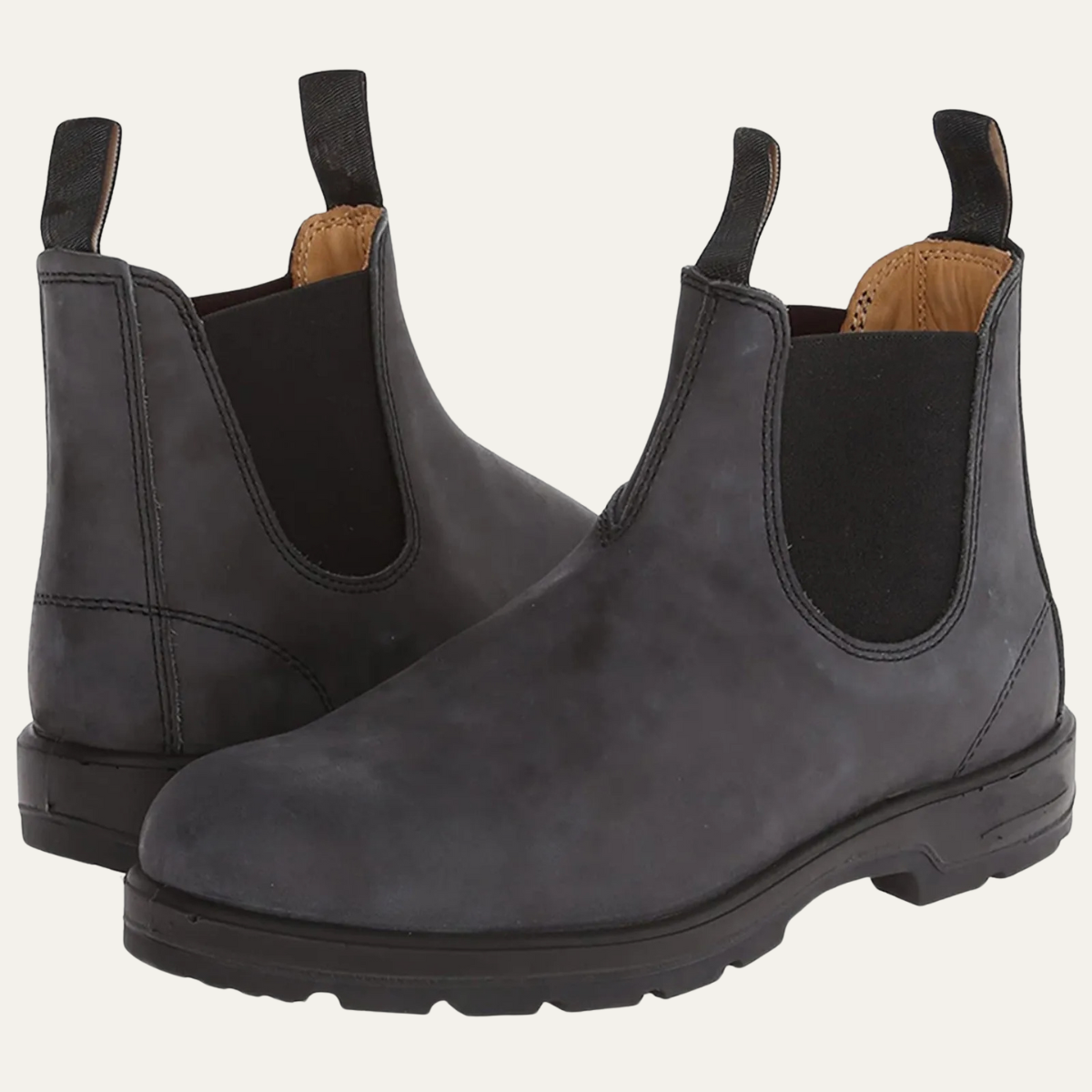 The Diamante Men’s Leather Chelsea Outdoor Ankle Boots