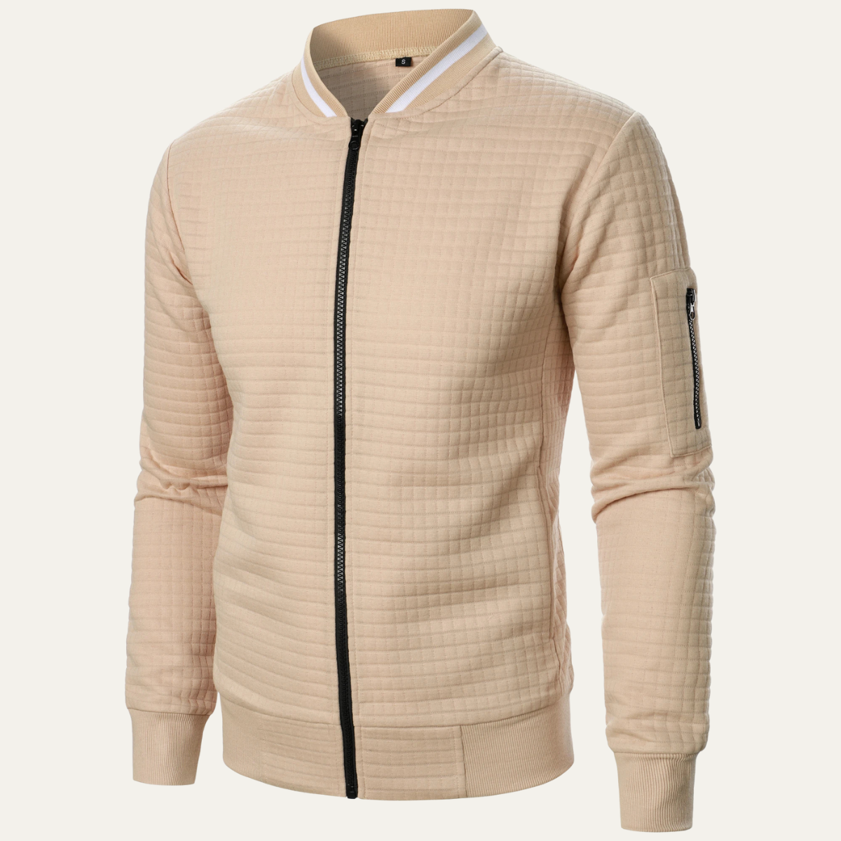 The Norbury Men’s Casual Streetwear Bomber Jacket