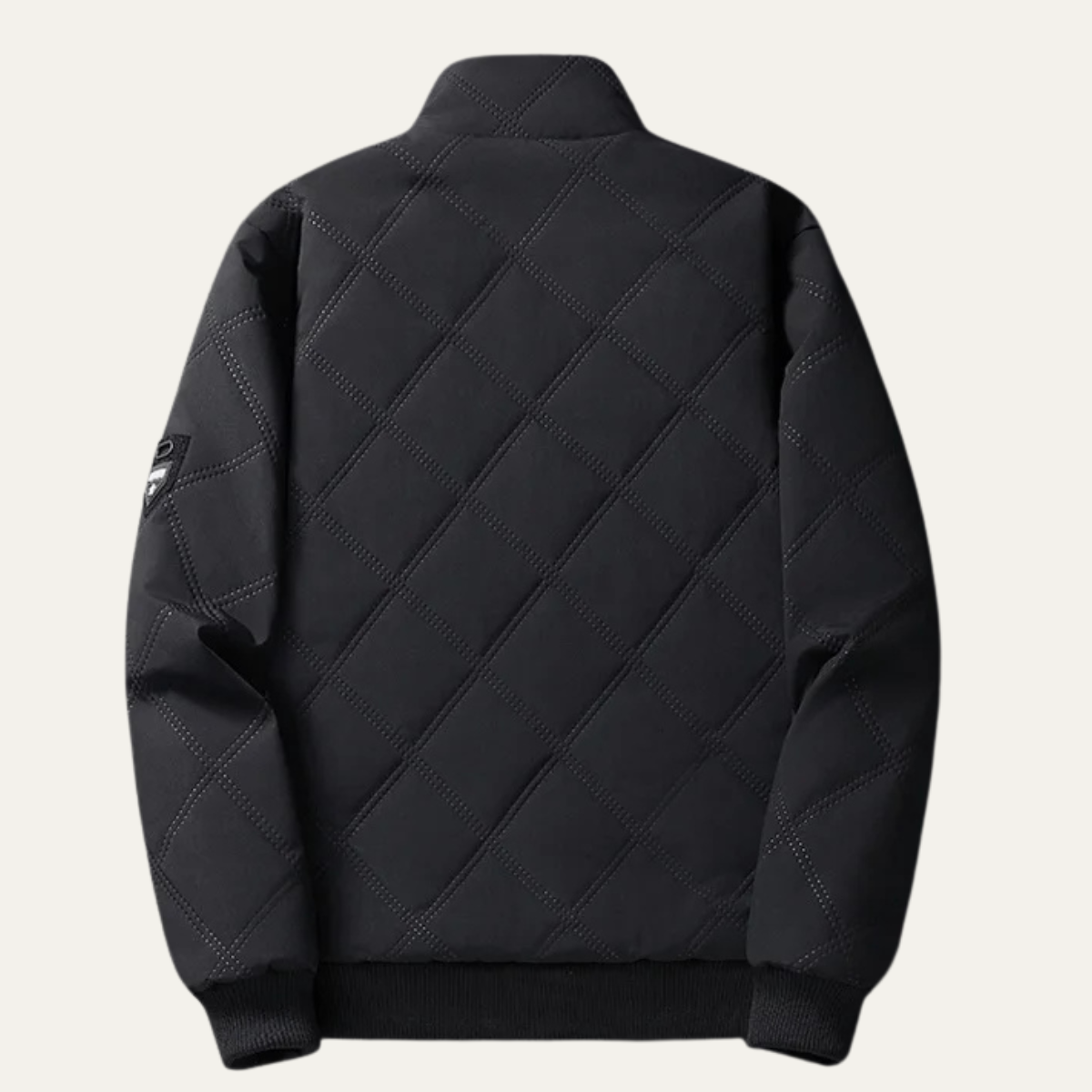 The Bardolino Men’s Casual Stand Collar Winter Quilted Jacket