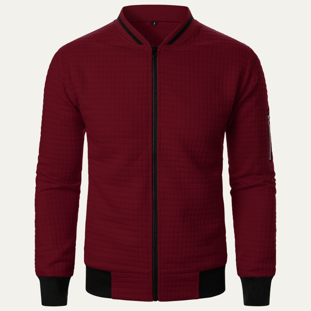The Norbury Men’s Casual Streetwear Bomber Jacket