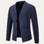 The Llangollen Men's Button Up Casual Knit Cardigan with Pockets