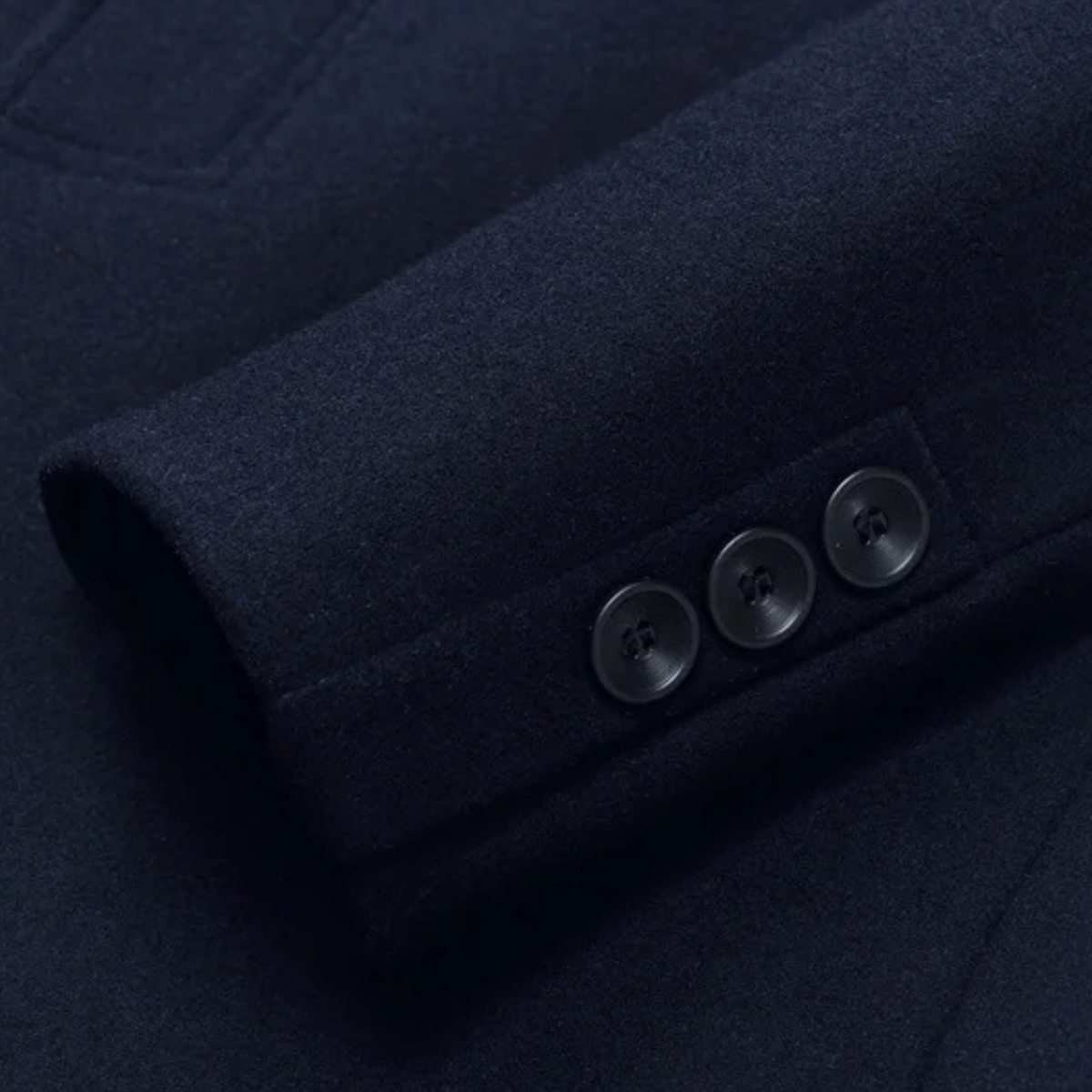 The Burford Men's Elegant Single Breasted Winter Jacket