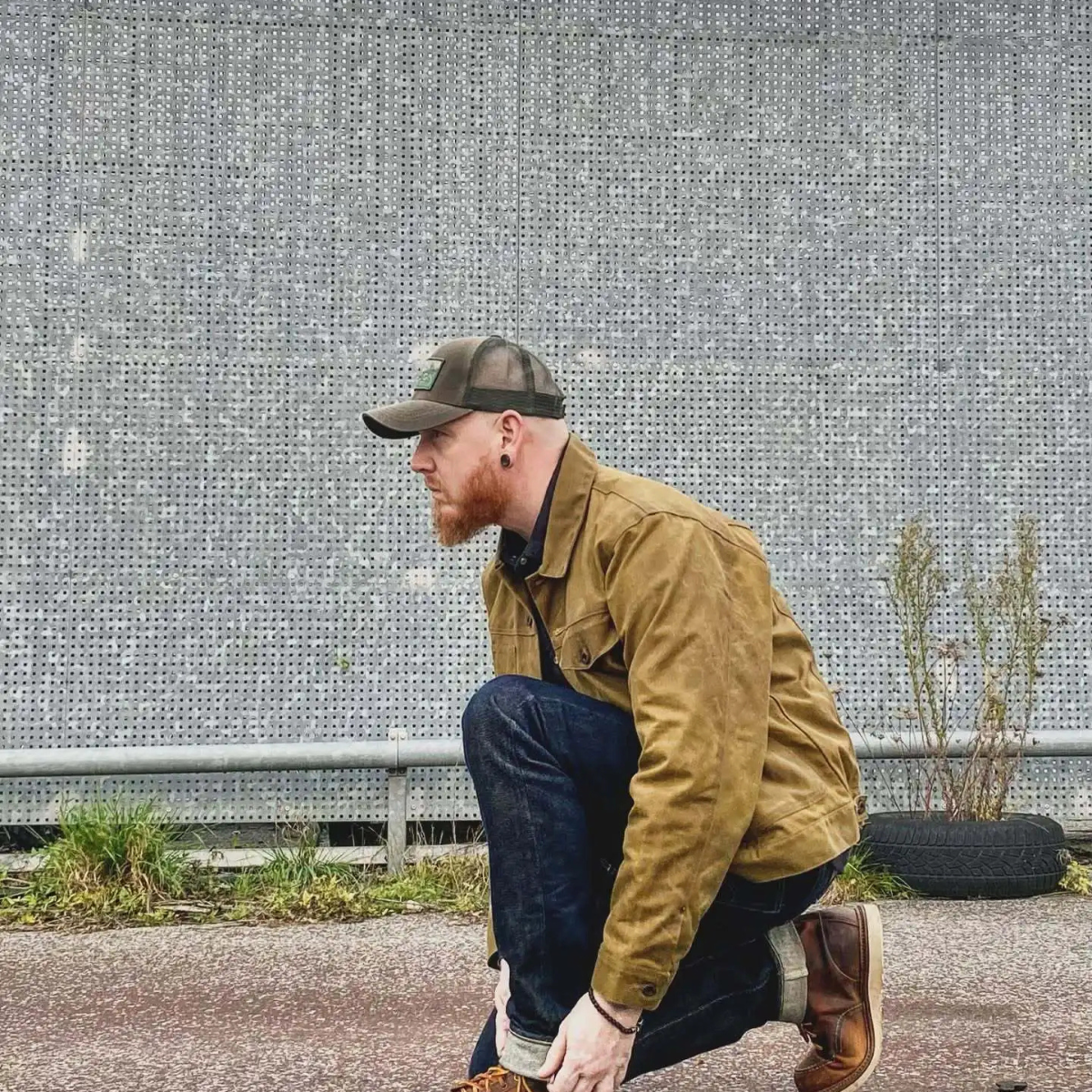 The Balmoral Men’s Retro Ranch Style Canvas Jacket