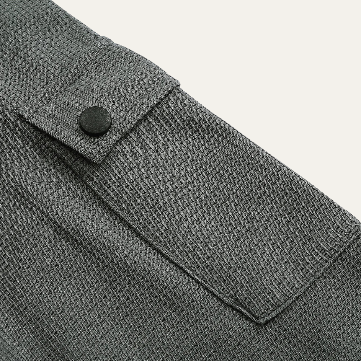 The Otranto Men’s Casual Waffle Knit Henley Shirt