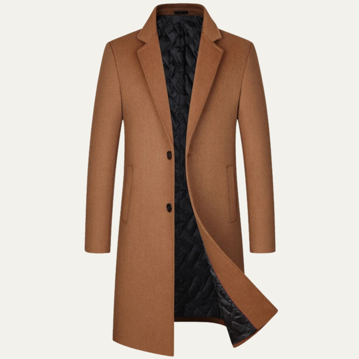 The Canterbury Men's Sophisticated Longline Wool Winter Jacket