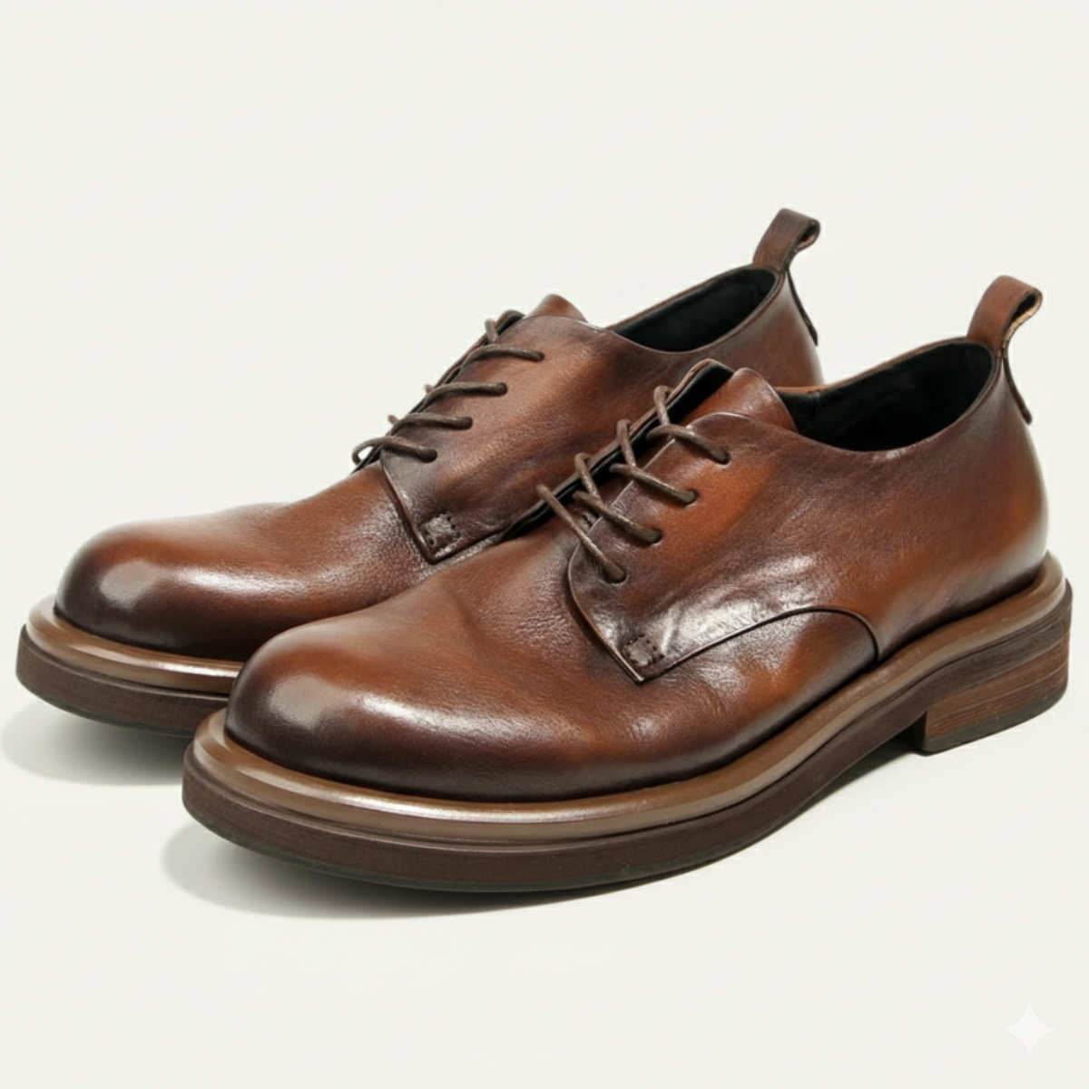 The Trento Men’s Leather Dress Shoe – Formal Lace Up Smart Shoe