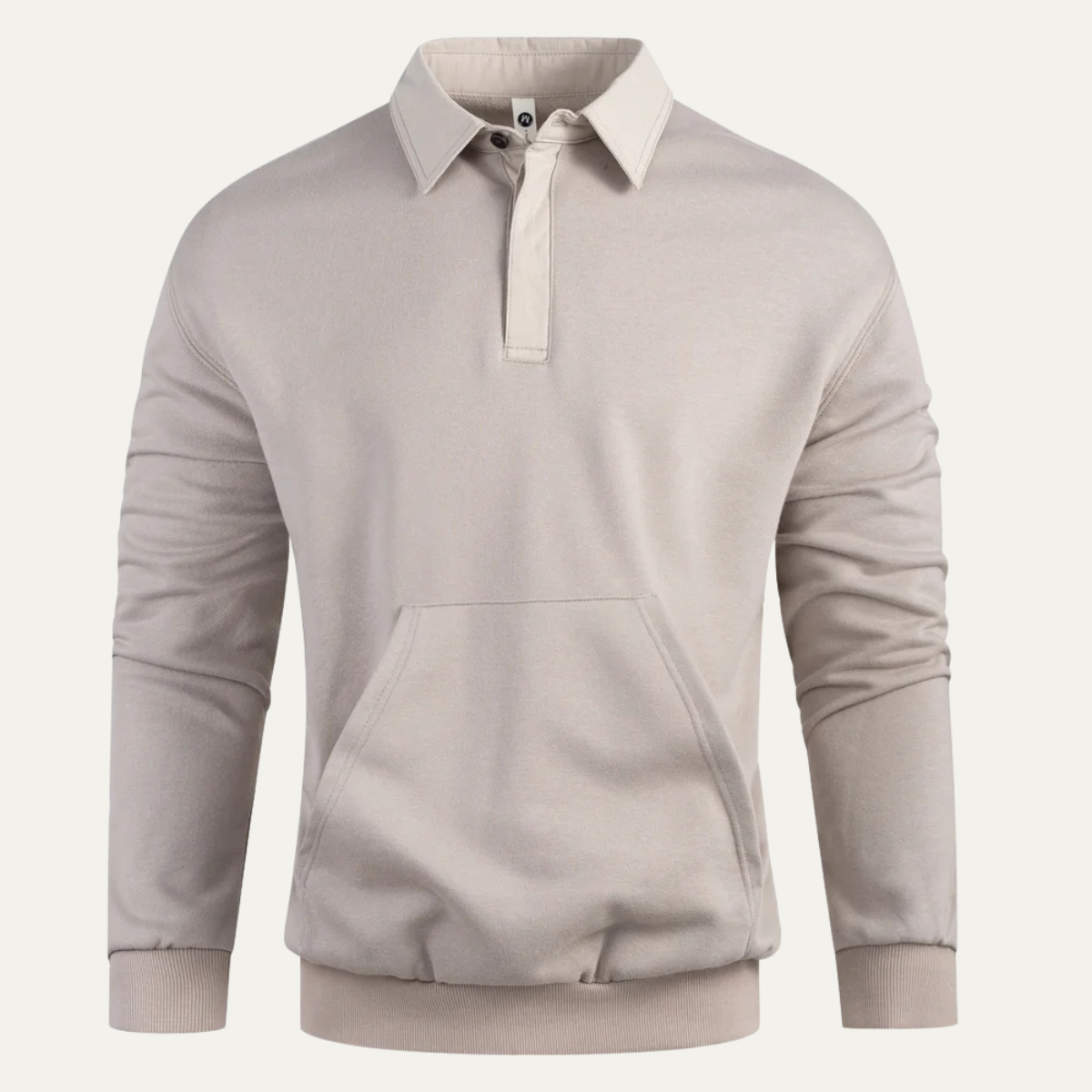 The Marettimo Men's Collared Cotton Polo Jumper with Pocket