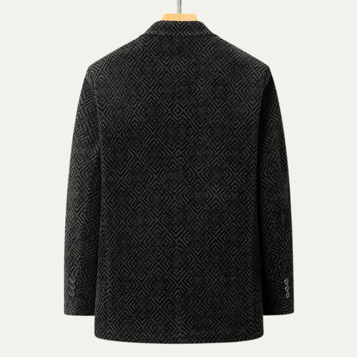 The Saint Emilion Men’s Warm Fleece Lined Chenille Blazer Jacket