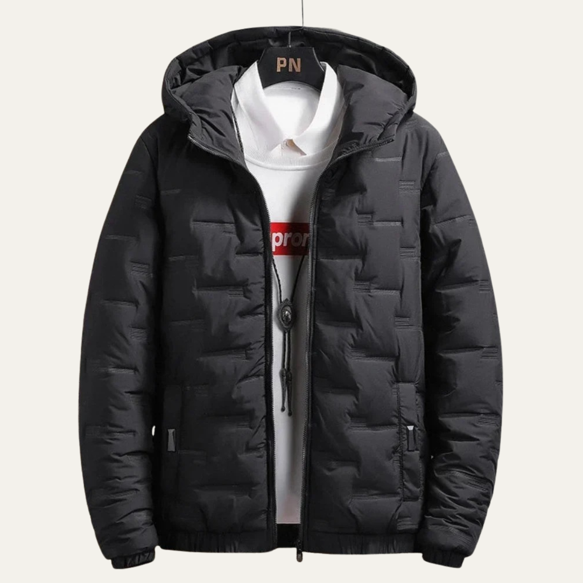 The Sheffield Men's Warm Lightweight Quilted Puffer Jacket