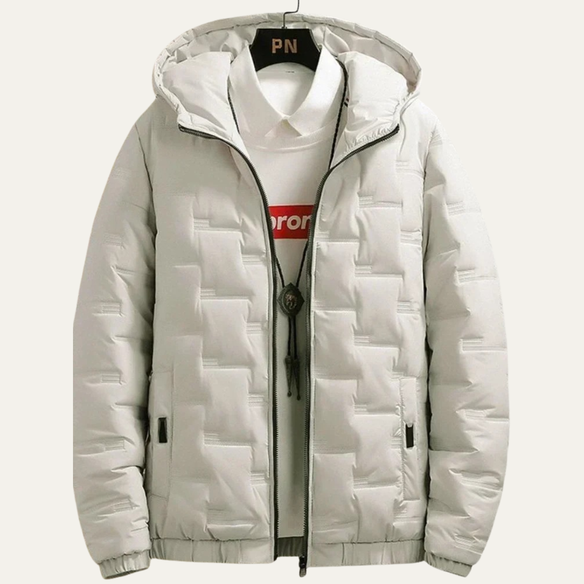 The Sheffield Men's Warm Lightweight Quilted Puffer Jacket