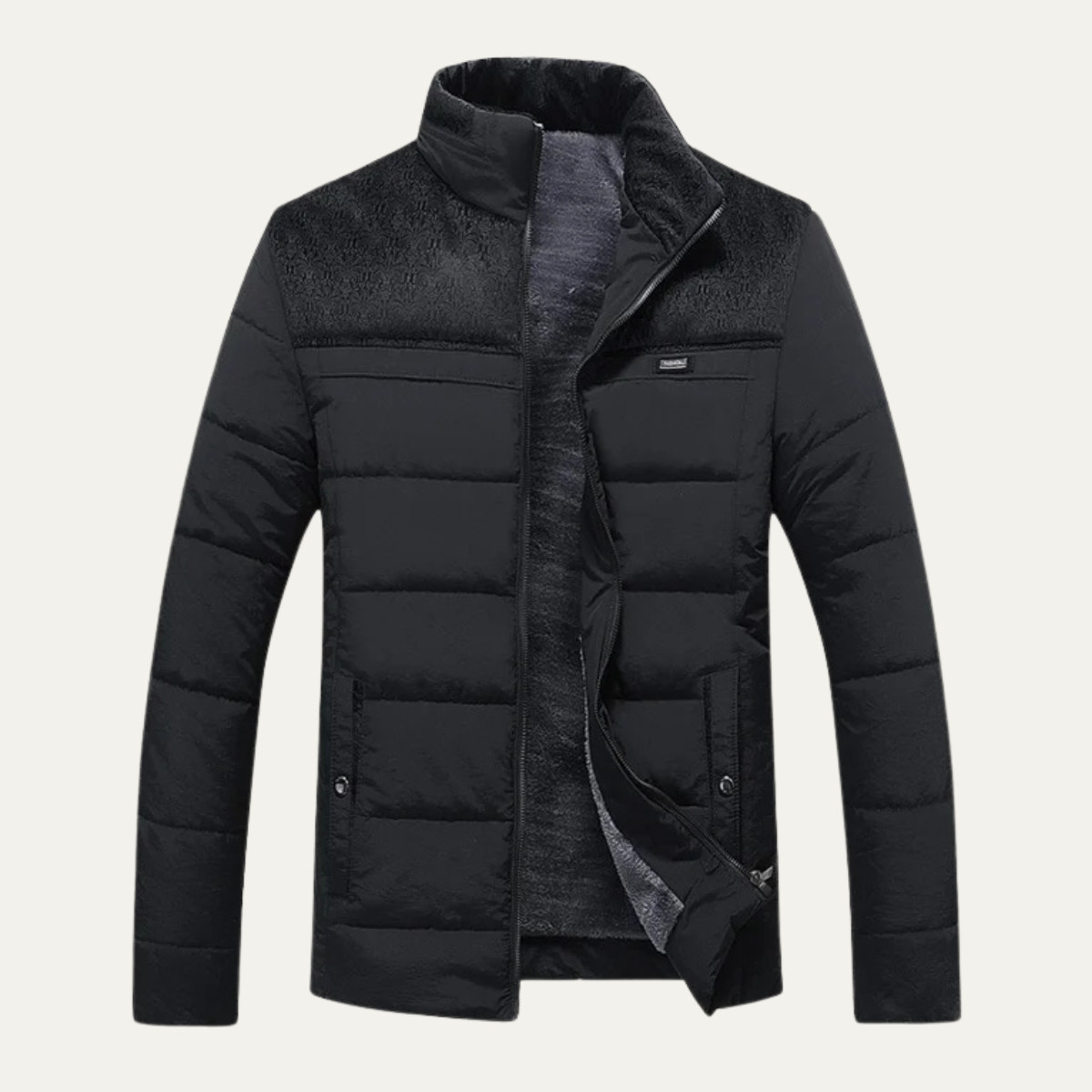 The Franciacorta Men’s Plush Winter Padded Puffer Jacket