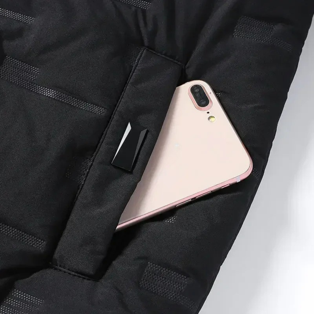 The Sheffield Men's Warm Lightweight Quilted Puffer Jacket