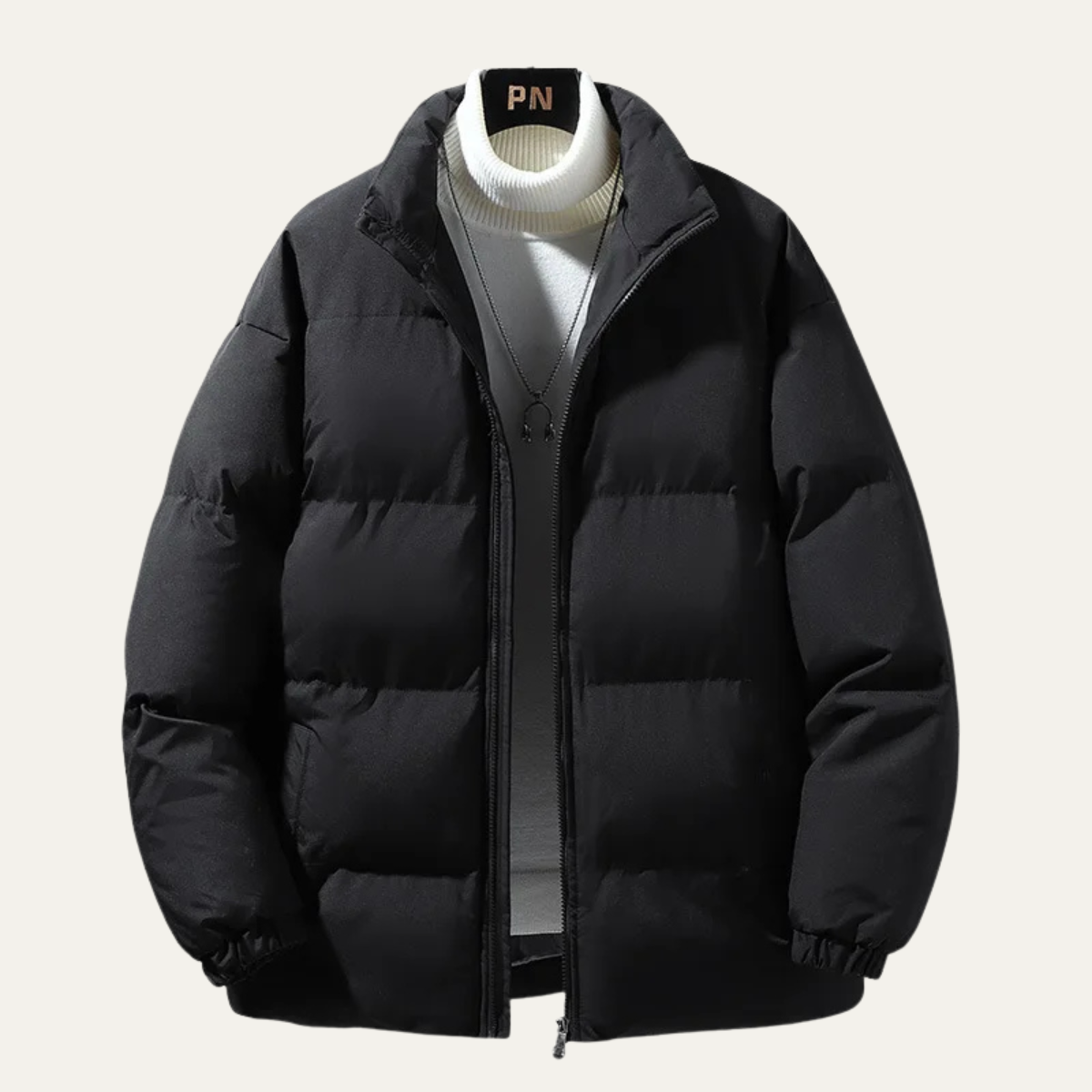 The Sassicaia Men’s Thick Warm Winter Puffer Down Jacket