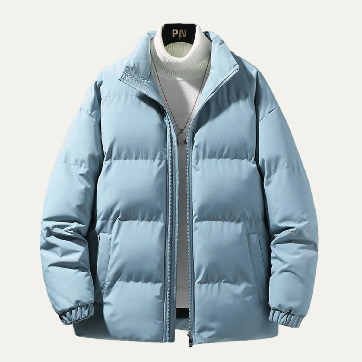 The Sassicaia Men’s Thick Warm Winter Puffer Down Jacket
