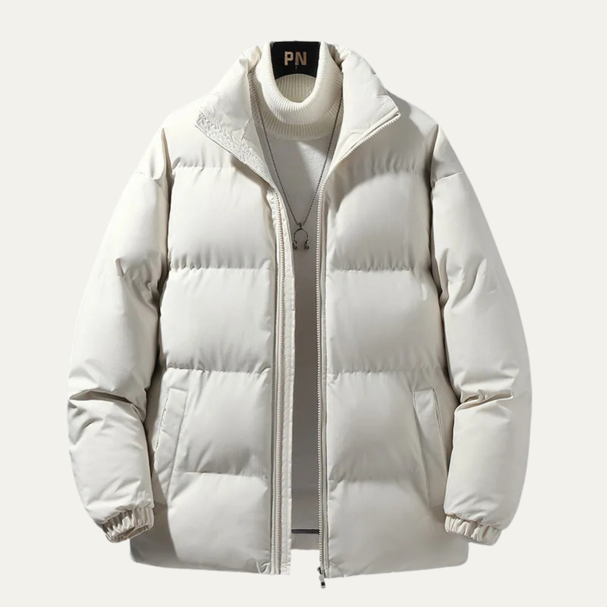 The Sassicaia Men’s Thick Warm Winter Puffer Down Jacket