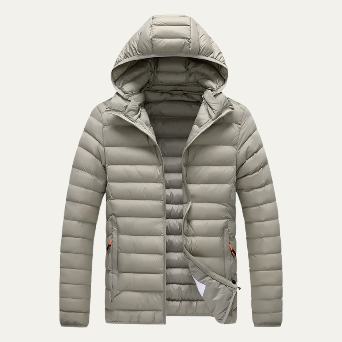 The Brunello Men’s Winter Hooded Puffer Parka Jacket