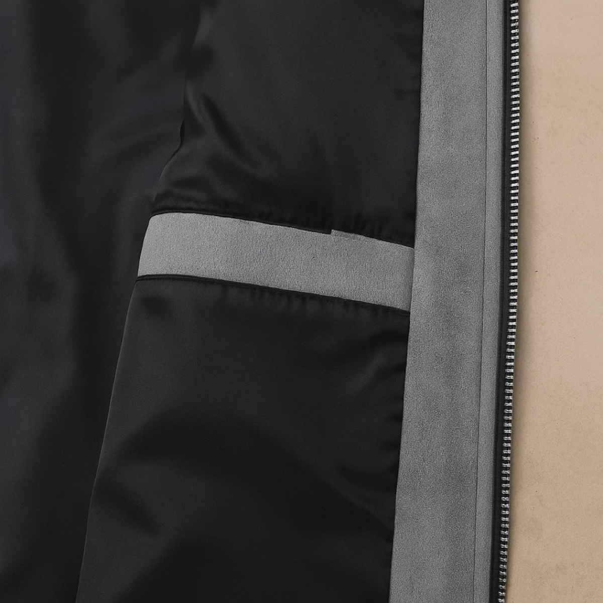 The Monte Carlo Men’s Grey Suede Jacket – Minimalist Luxury Winter Overshirt