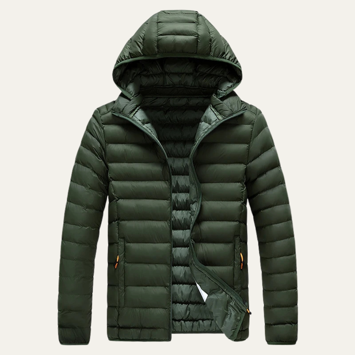 The Brunello Men’s Winter Hooded Puffer Parka Jacket