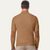 The Stamford Men's Cable Knit Collar Stand Jumper