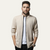 The Lyon Men's Stylish Wool Cardigan - Zip Up Knit Jacket