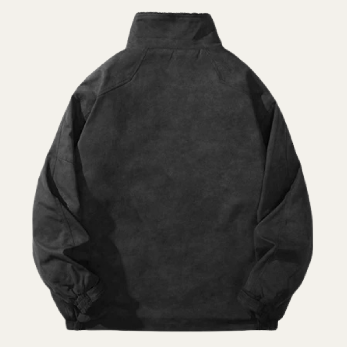 The Hampton Men’s Suede Fleece Lined Bomber Jacket