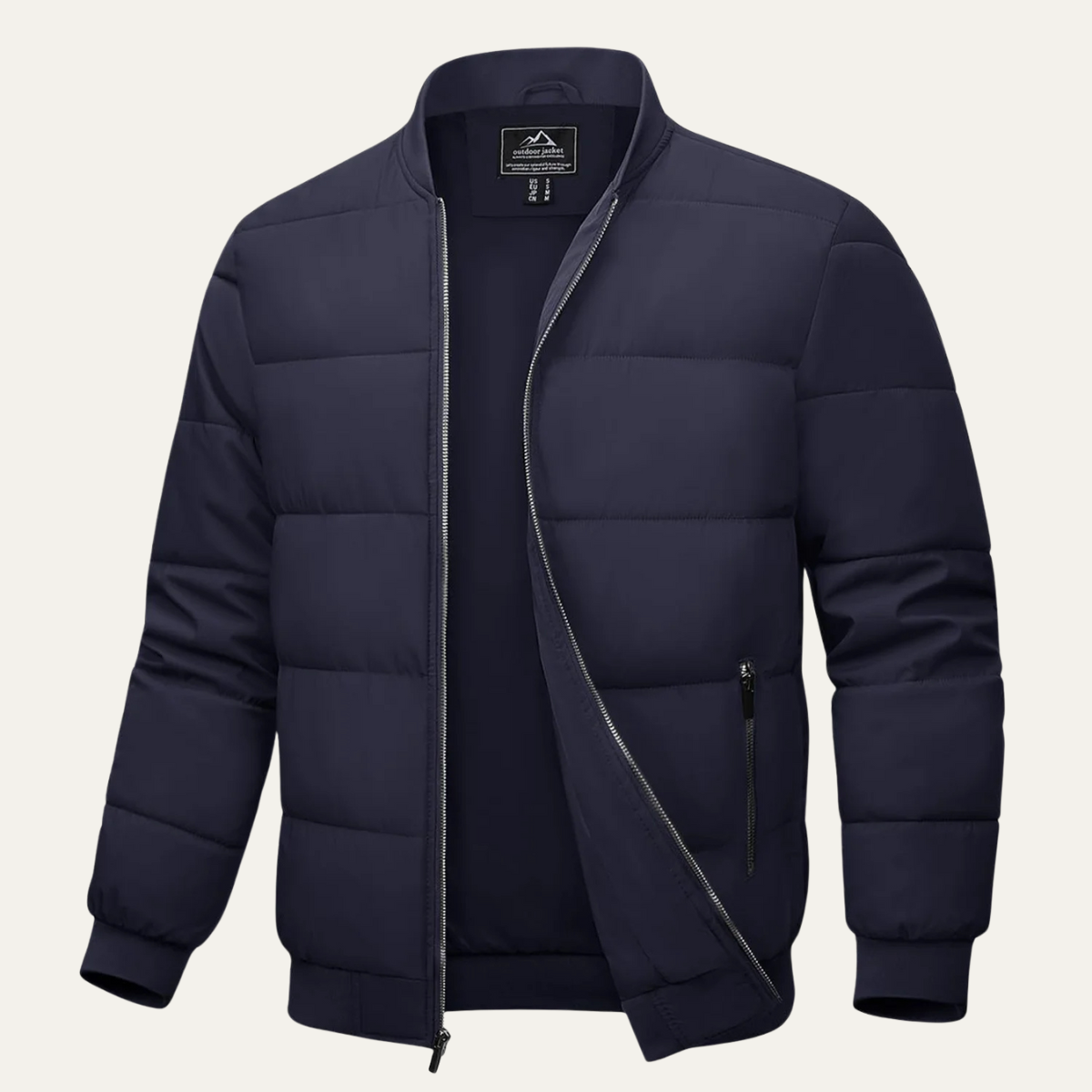 The Corniglia Men’s Lightweight Quilted Puffer Jacket