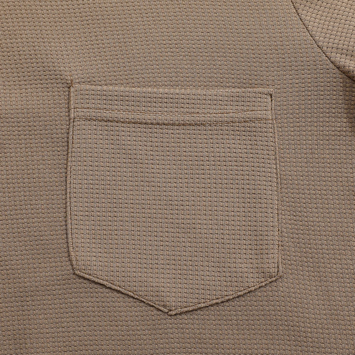 The Otranto Men’s Casual Waffle Knit Henley Shirt