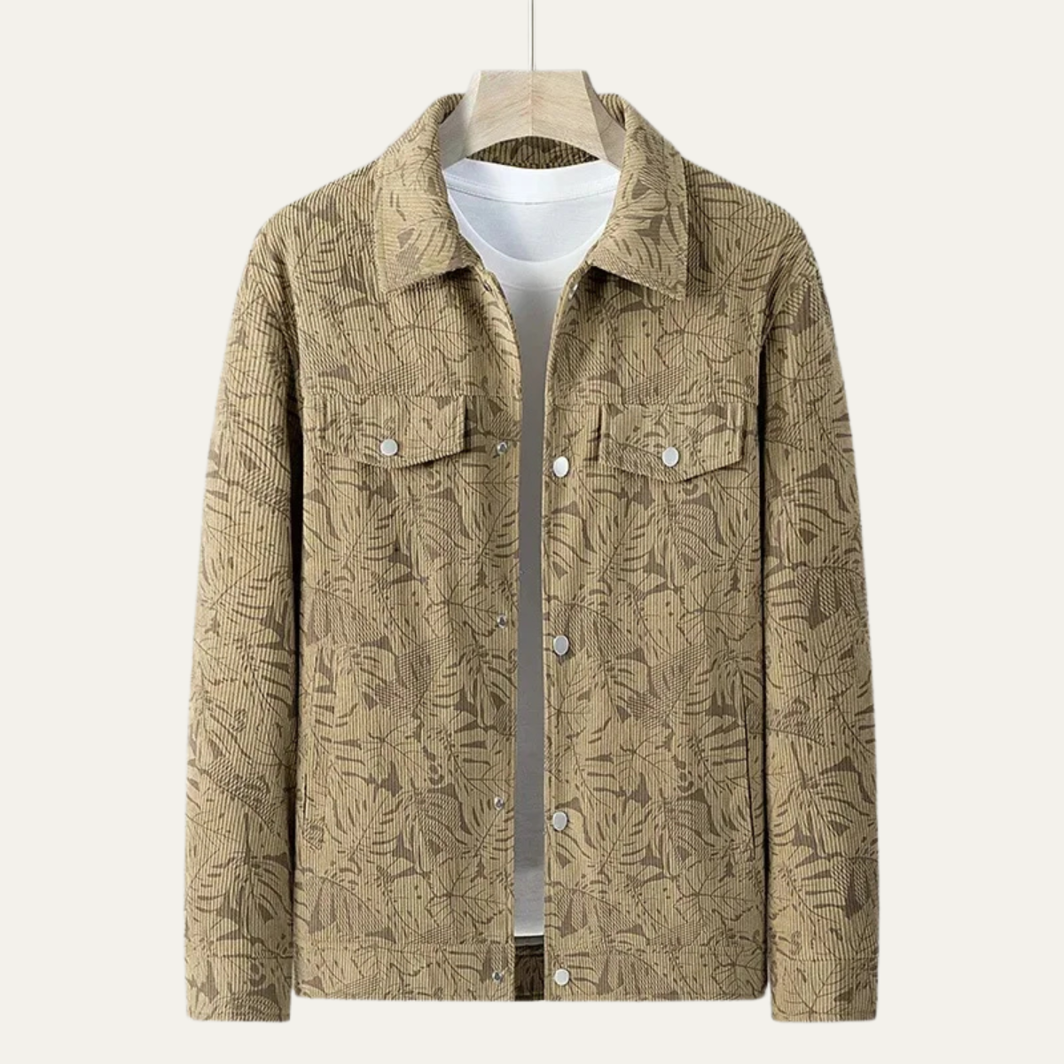 The Roma Men’s Casual Slim Fit Quilted Cotton Jacket