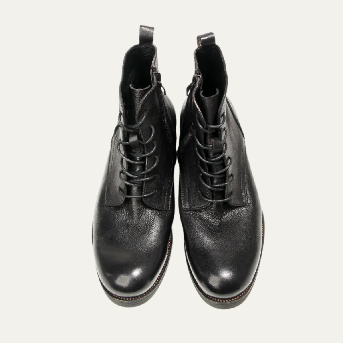 The St Davids Men's Leather Retro Casual Lace Up Boots