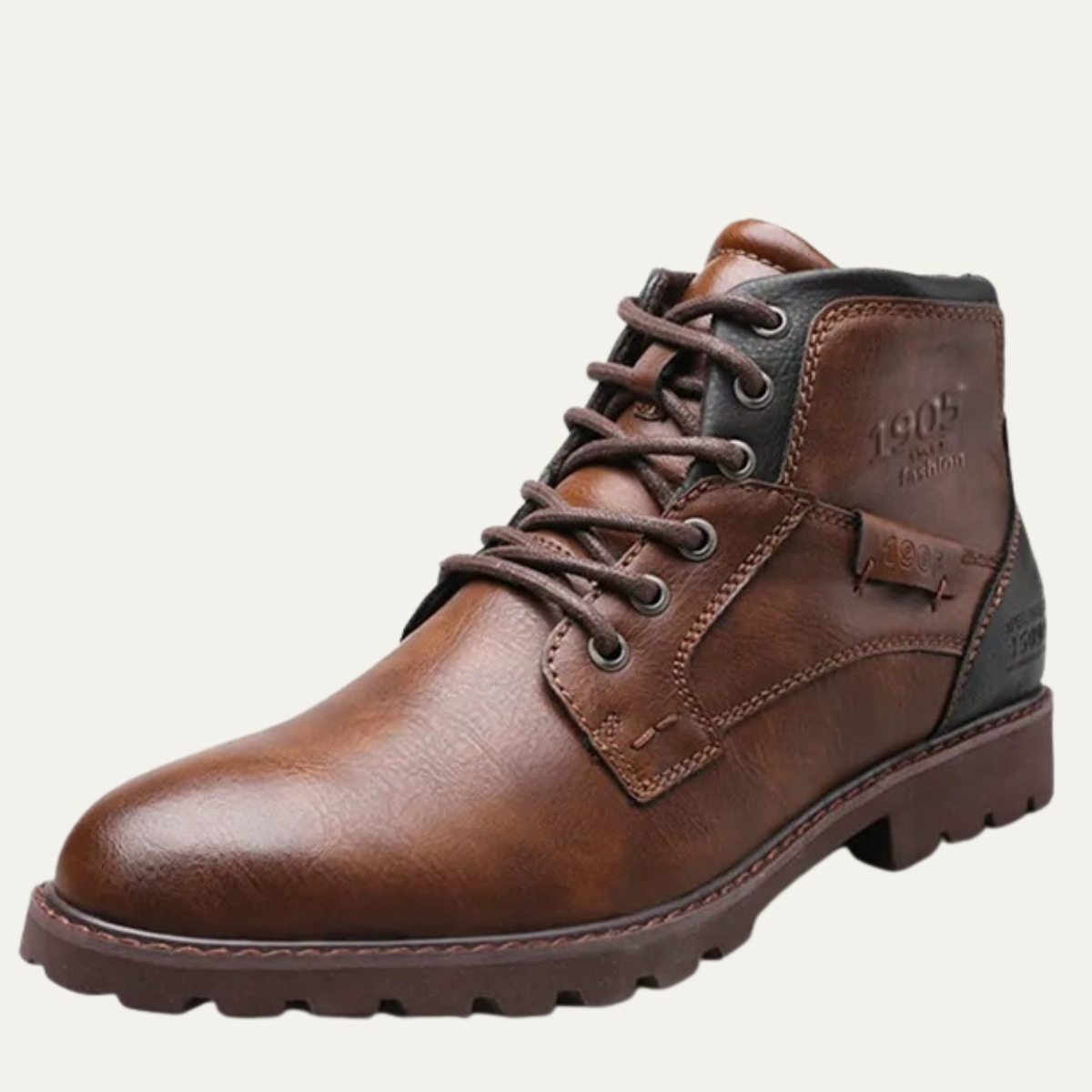 The Oakshade Men’s Military Combat Leather Boots