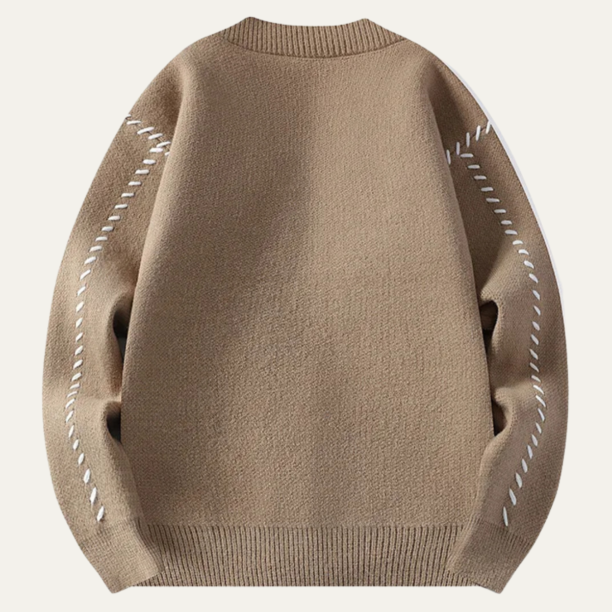 The Prosecco Men’s Casual Button Up V Neck Knit Cardigan